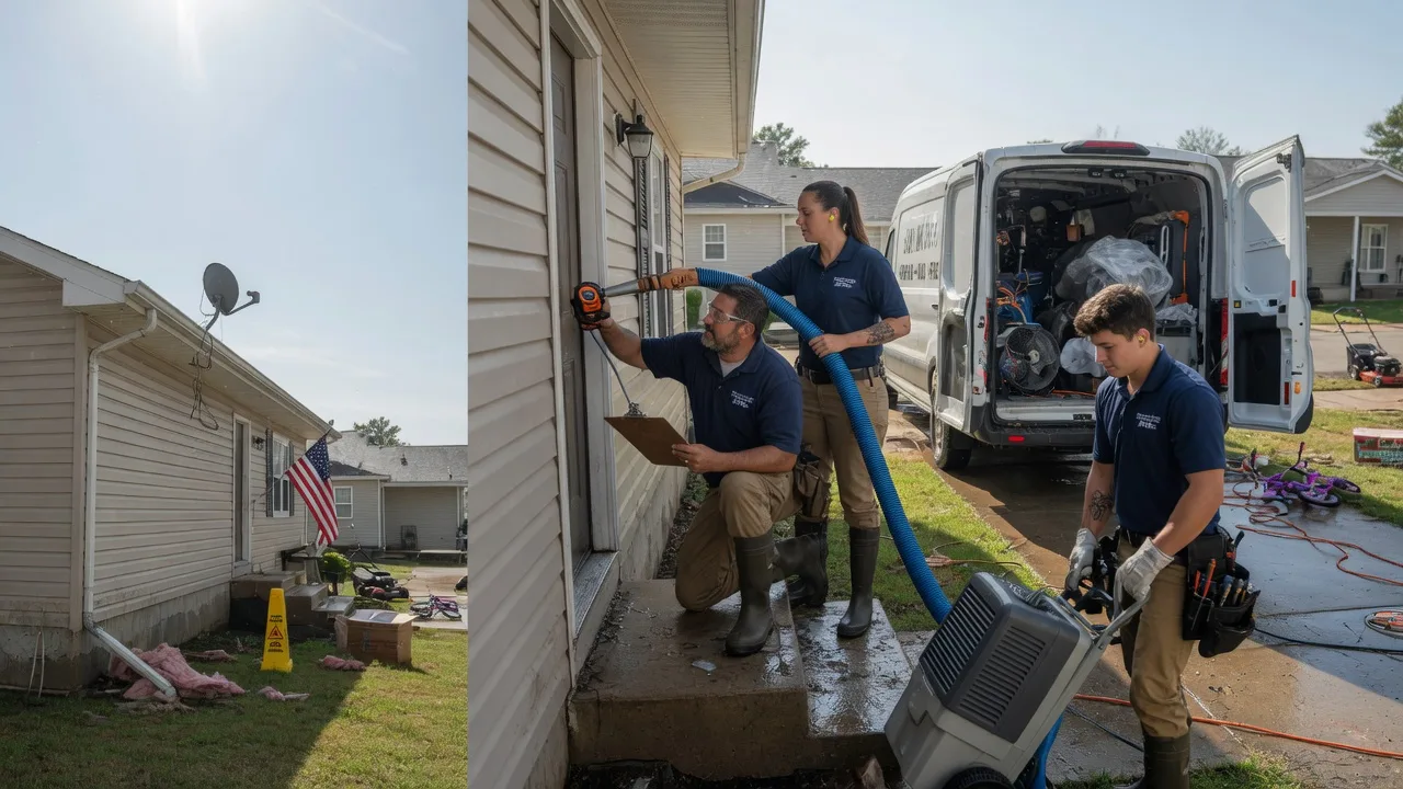 Ceiling Water Damage Restoration in Four Oaks, NC near me
