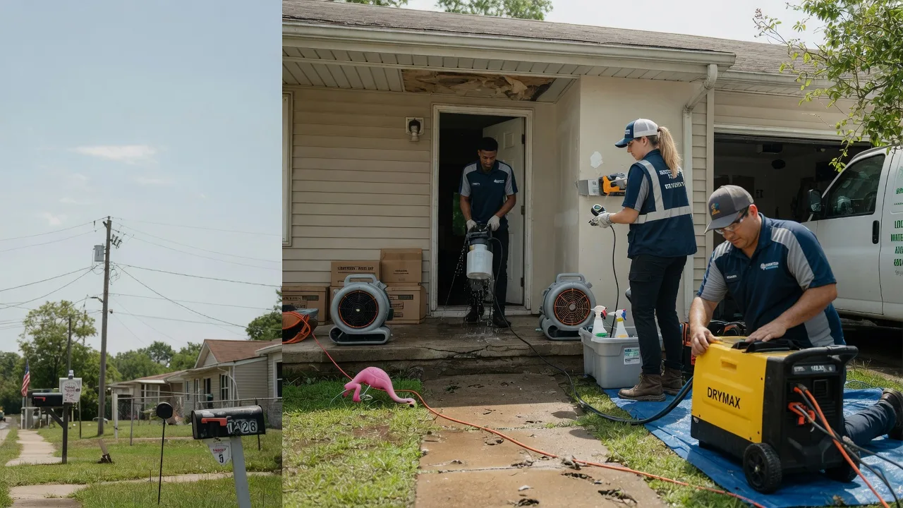 Storm Damage Water Removal in Four Oaks, NC near me